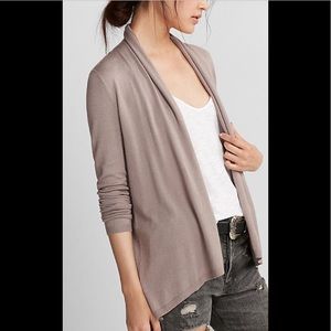 Express roll neck cardigan pink
